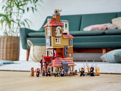 LEGO 75980 Attack on the Burrow - Weasley House Playset