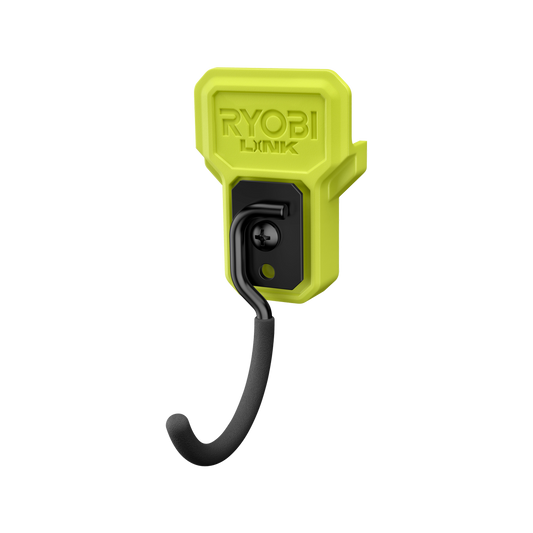 Ryobi Link Reversible J Hook - Steel - 100mm x 145mm - 6.8kg Capacity - Wall Storage Solution – view 2