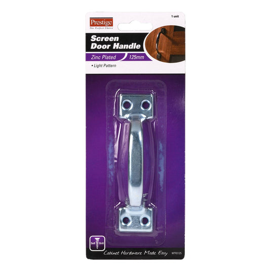 Prestige Screen Door Handle - 105mm - Zinc Alloy - Easy Install - Auzzistore