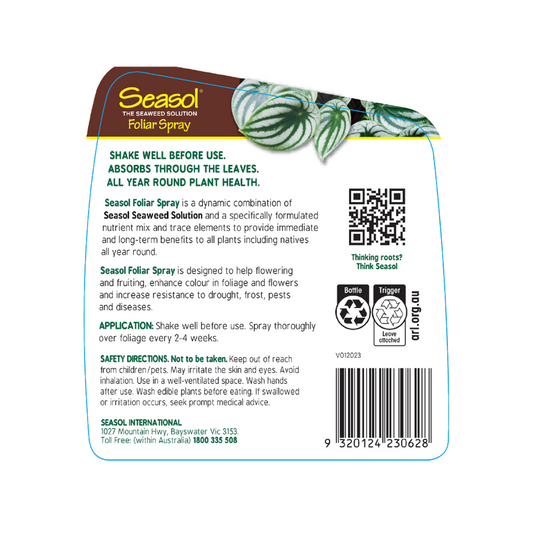 Seasol Foliar Spray - 750ml - Liquid - Indoor Use – view 2 - Auzzistore