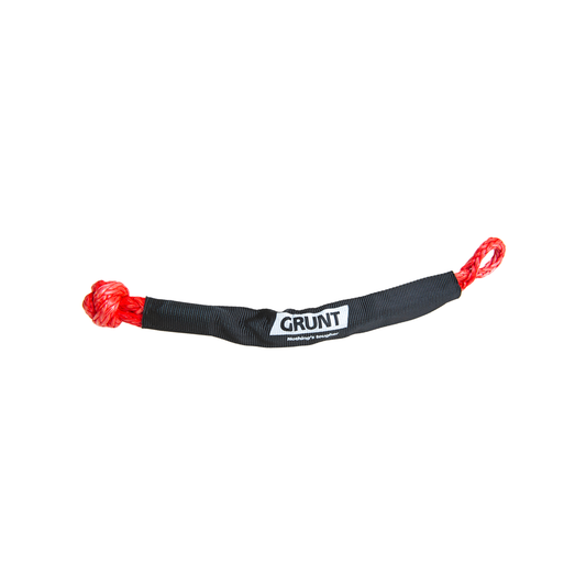 Grunt 8,000kg Soft Shackle - Abrasion-Resistant Recovery Tool 45mm x 230mm
