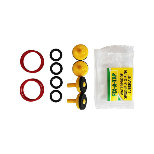 Fix a Tap Nylon Tap Valve Repair Kit 13mm 4 Pack Easy Servicing - Auzzistore