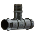 Toro 25mm Barbed Tee - 15mm Male BSP - Polypropylene - Irrigation Use