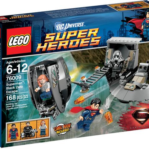 LEGO 76009 DC Comics Super Heroes Superman: Black Zero Escape- Auzzi Store