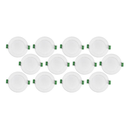 Click 6W LED Downlight 70mm - 12 Pack - Dimmable - Energy Efficient