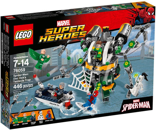 LEGO 76059 Marvel Super Heroes Spider-Man: Doc Ock's Tentacle Trap- Auzzi Store