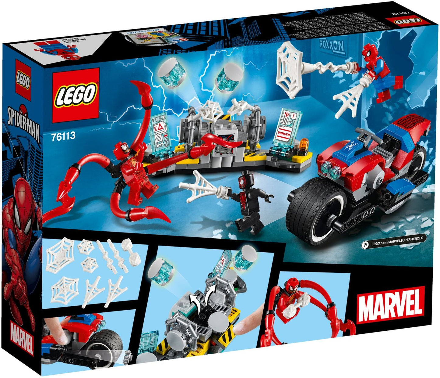 LEGO 76113 Spider-Man vs. Carnage Bike Rescue