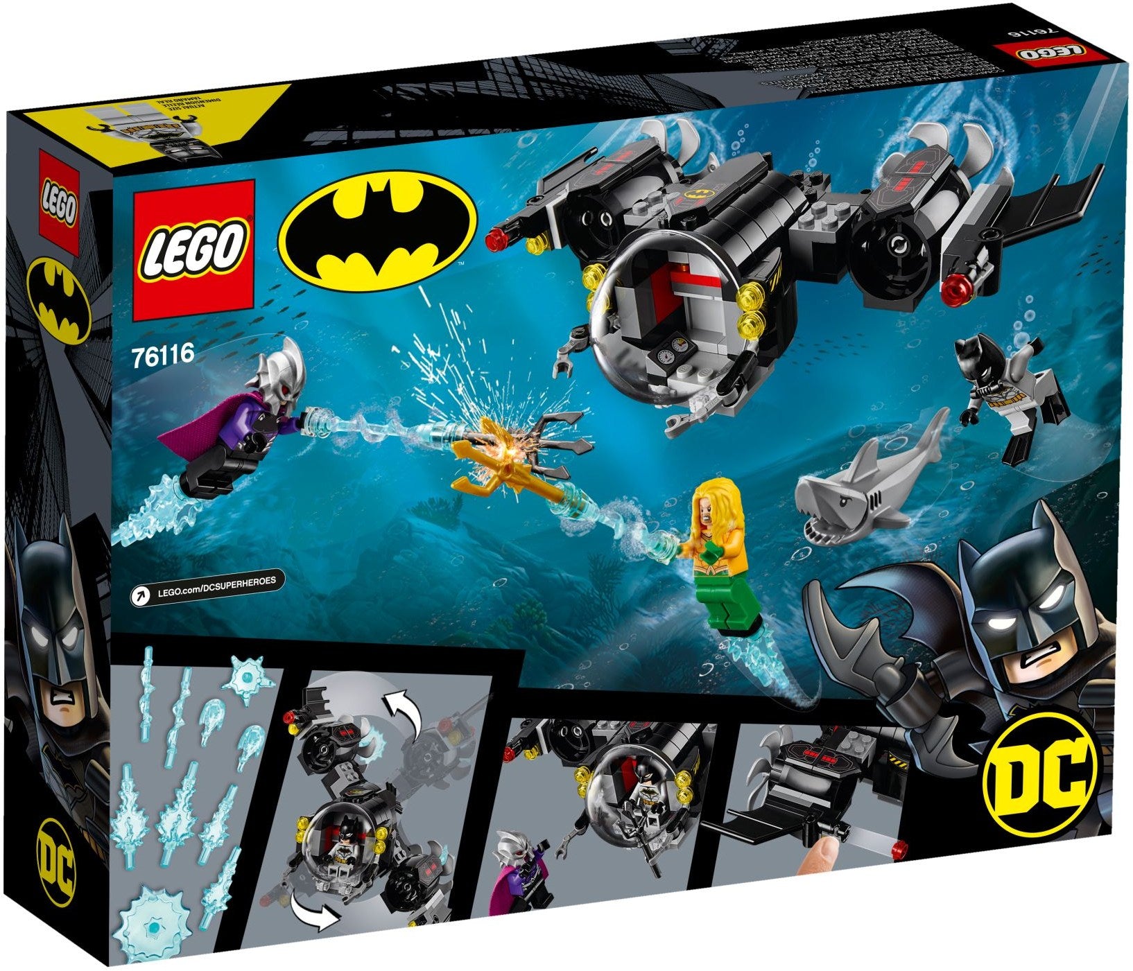 LEGO 76116 Super Heroes Batman Bat Sub and the Underwater Clash- Auzzi Store
