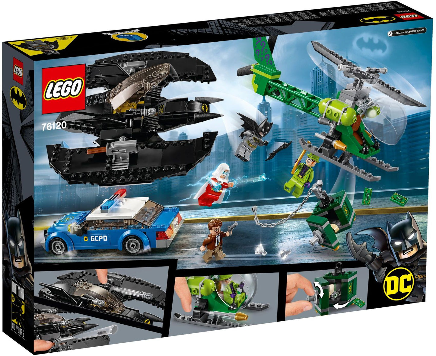LEGO 76120 Batman Batwing & Riddler Heist