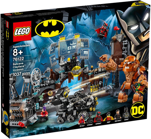 LEGO 76122 Batcave: Clayface Invasion Batman Playset