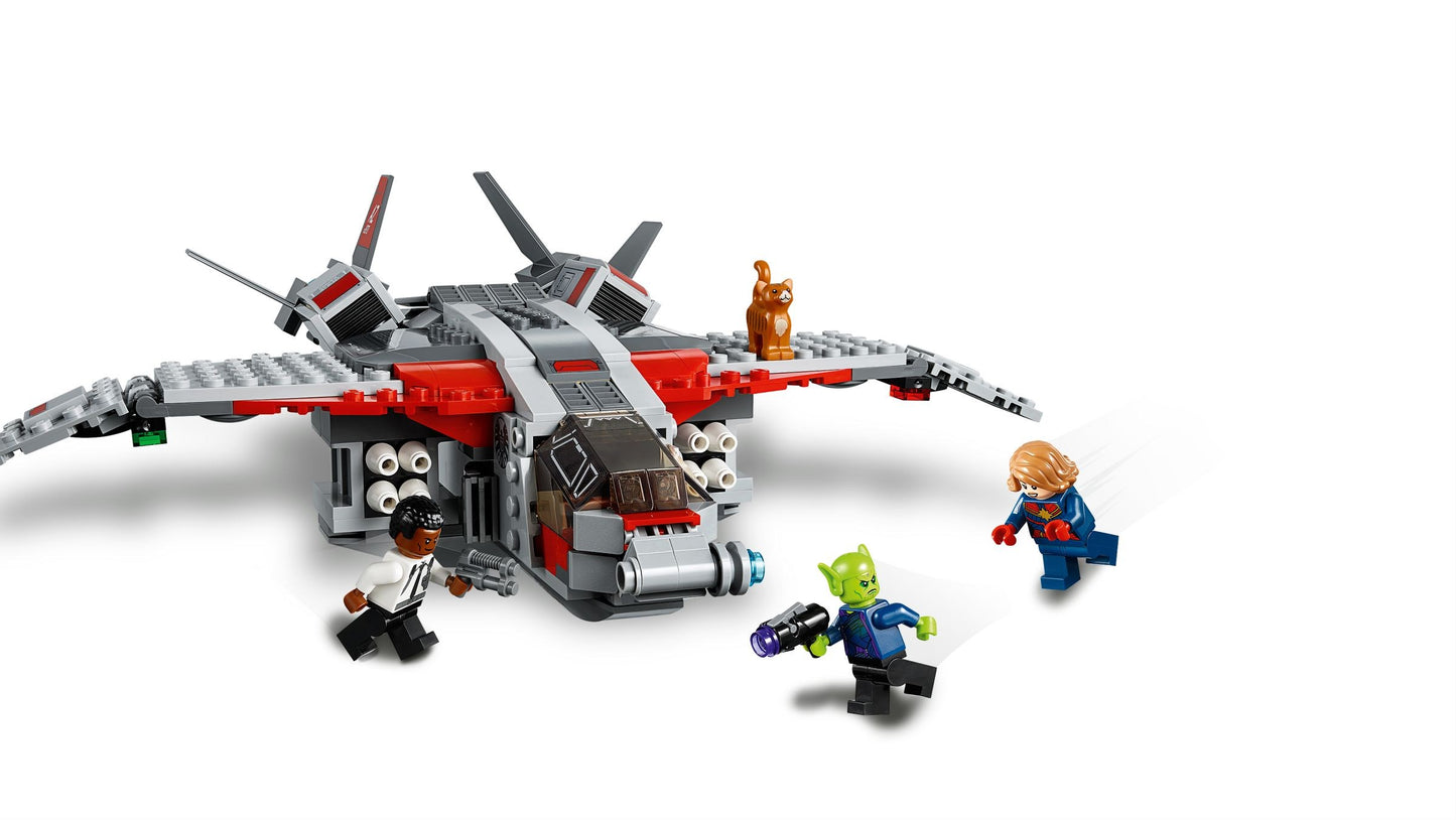 LEGO 76127 Captain Marvel Quinjet & Skrull Attack