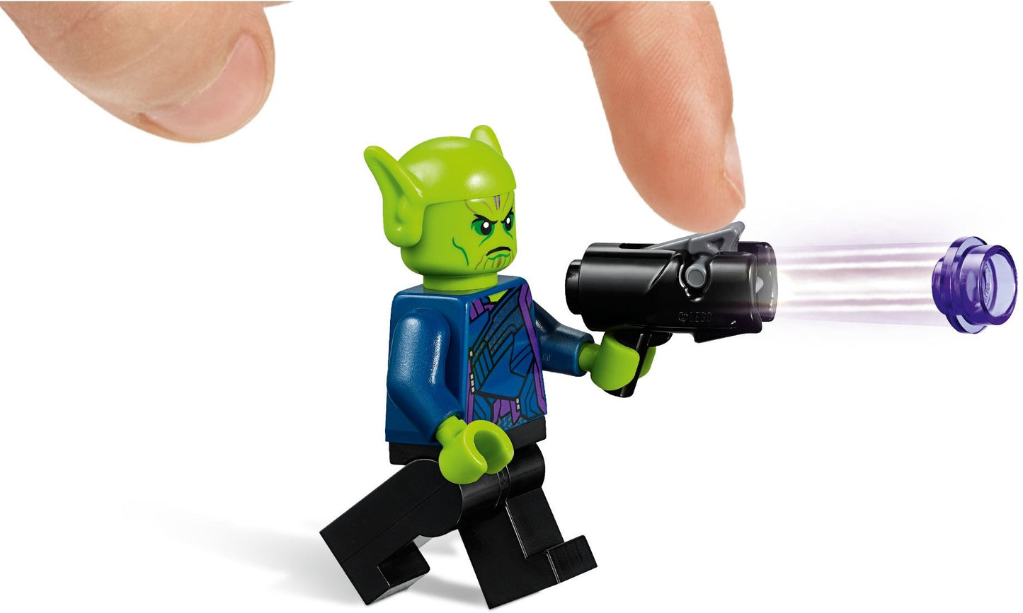 LEGO 76127 Captain Marvel Quinjet & Skrull Attack