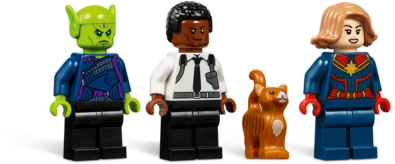 LEGO 76127 Captain Marvel Quinjet & Skrull Attack