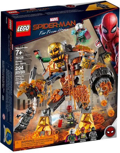 LEGO 76128 Molten Man Battle: Spider-Man vs. Mysterio