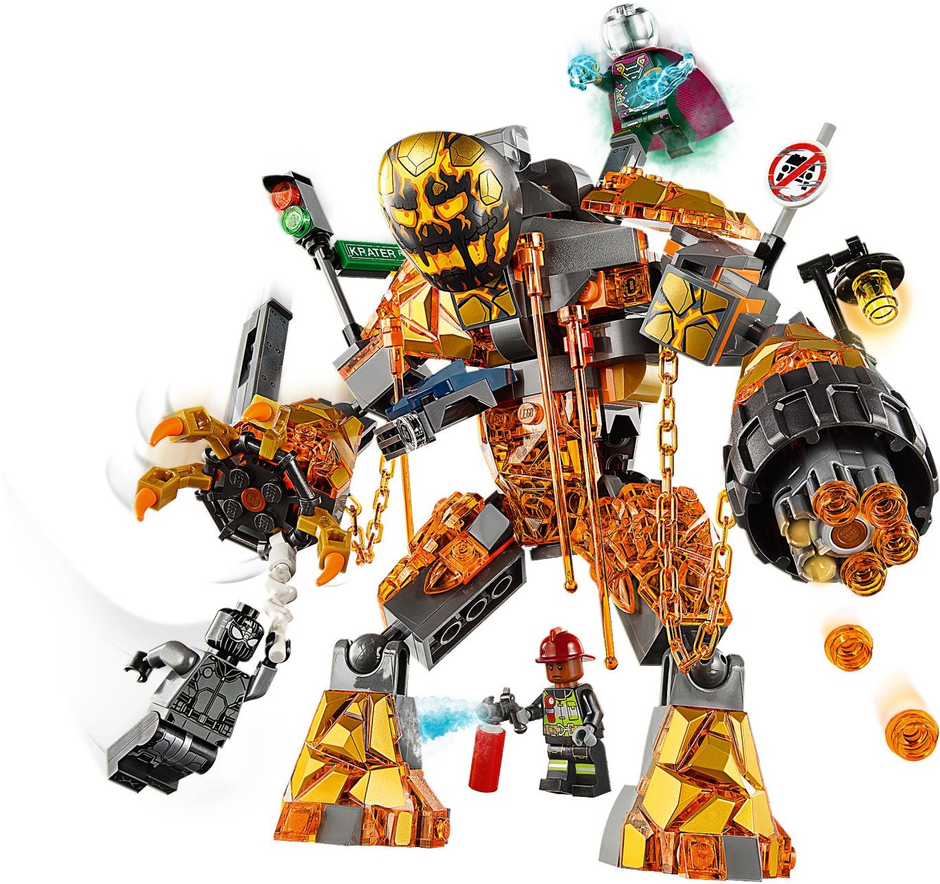 LEGO 76128 Molten Man Battle: Spider-Man vs. Mysterio