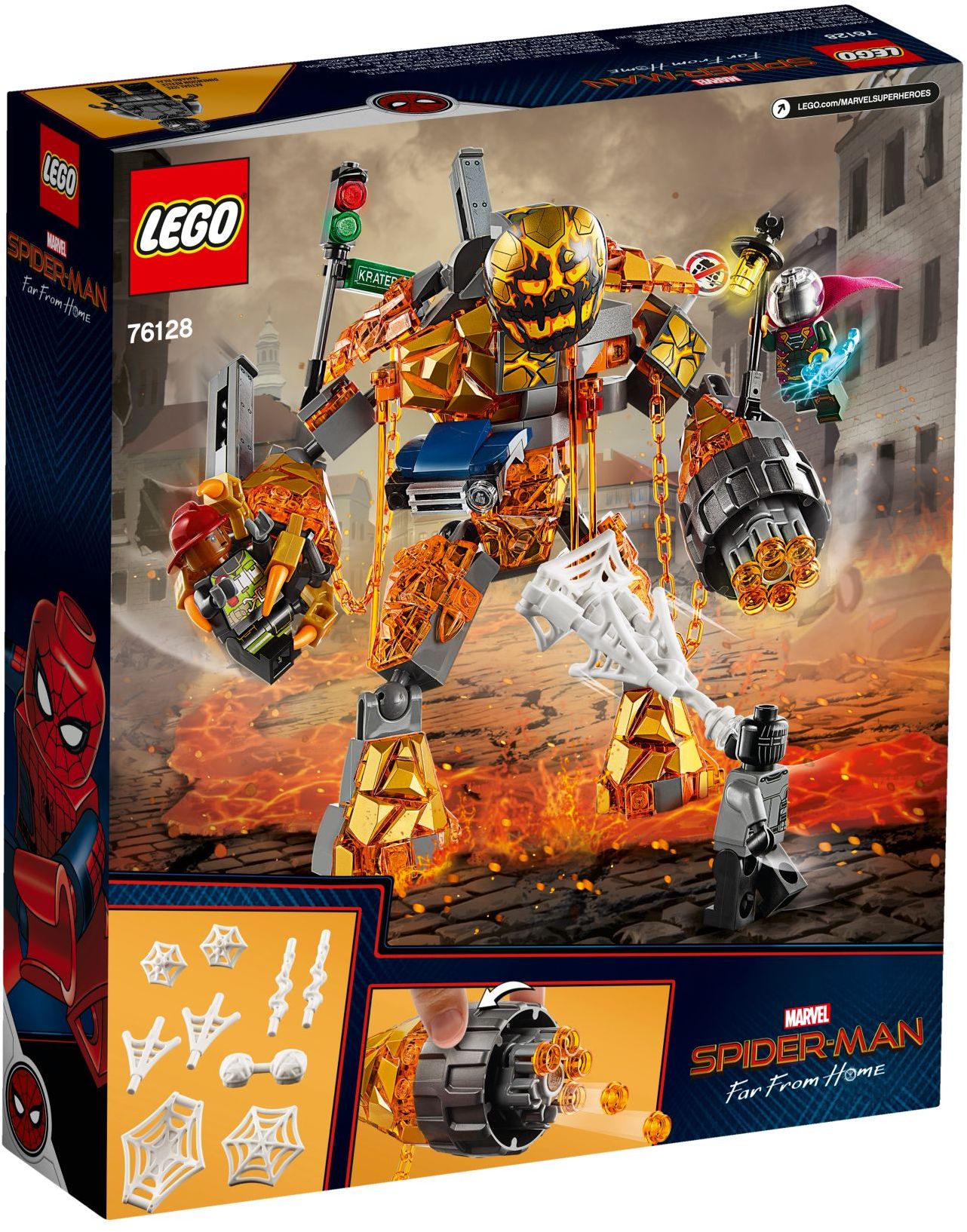 LEGO 76128 Molten Man Battle: Spider-Man vs. Mysterio