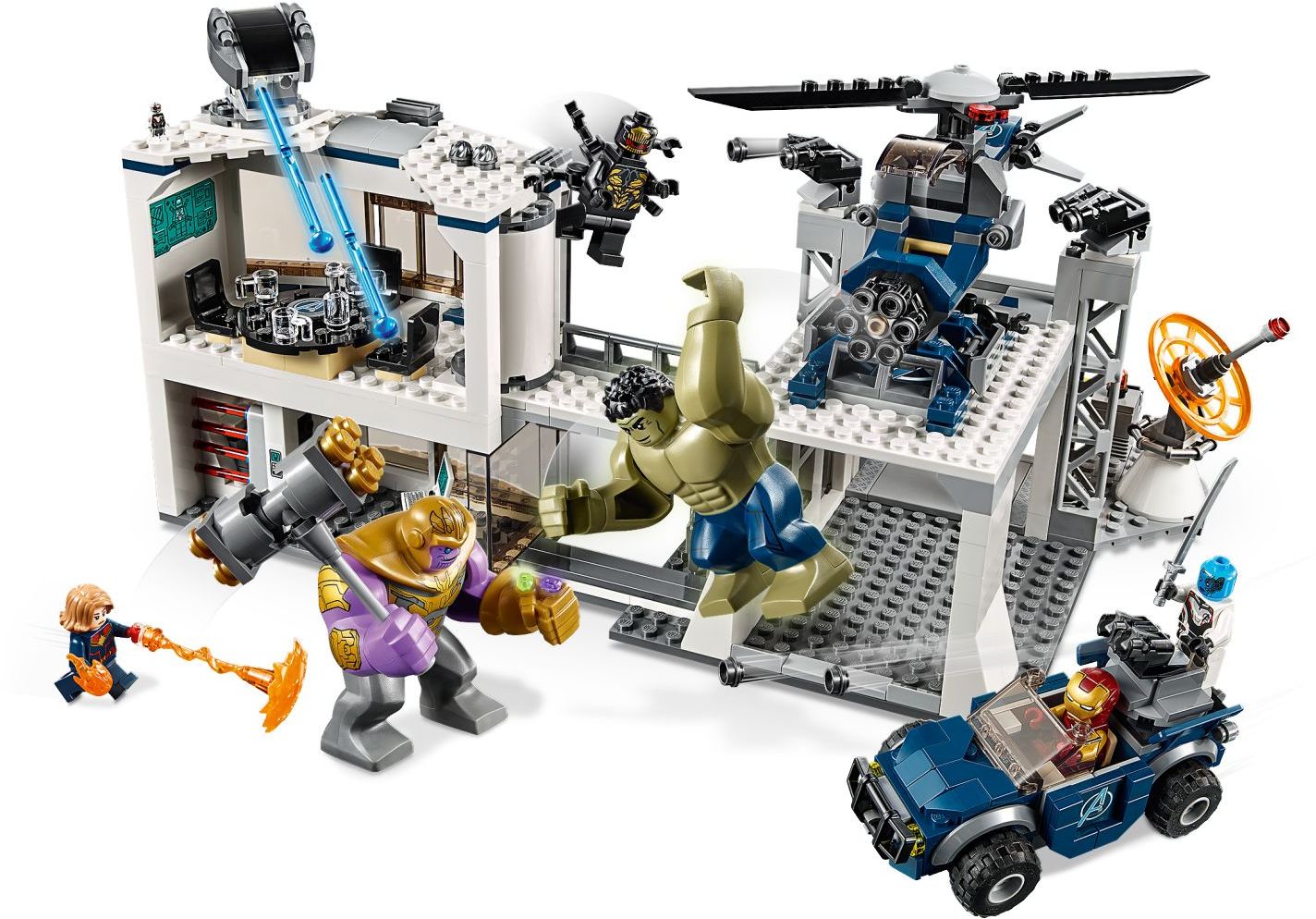 LEGO 76131 Avengers Compound Battle Superhero Minifigures Playset