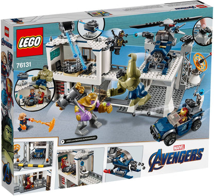 LEGO 76131 Avengers Compound Battle Superhero Minifigures Playset