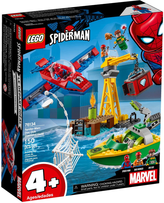 LEGO 76134 Spider-Man vs. Doc Ock Diamond Heist - Auzzistore