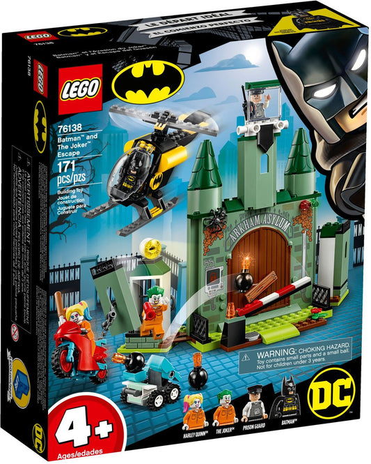 LEGO DC Super Heroes 76138 Batman and The Joker Escape- Auzzi Store