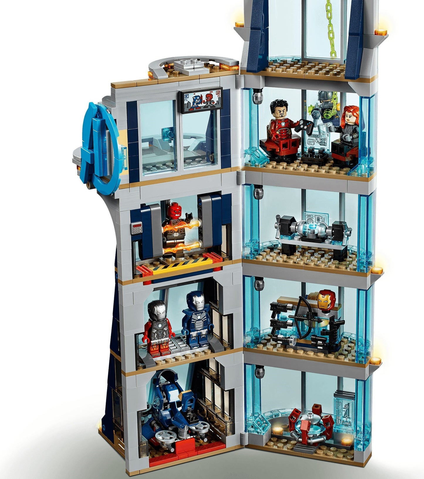 LEGO Marvel Series 76166 Avengers Tower Battle- Auzzi Store