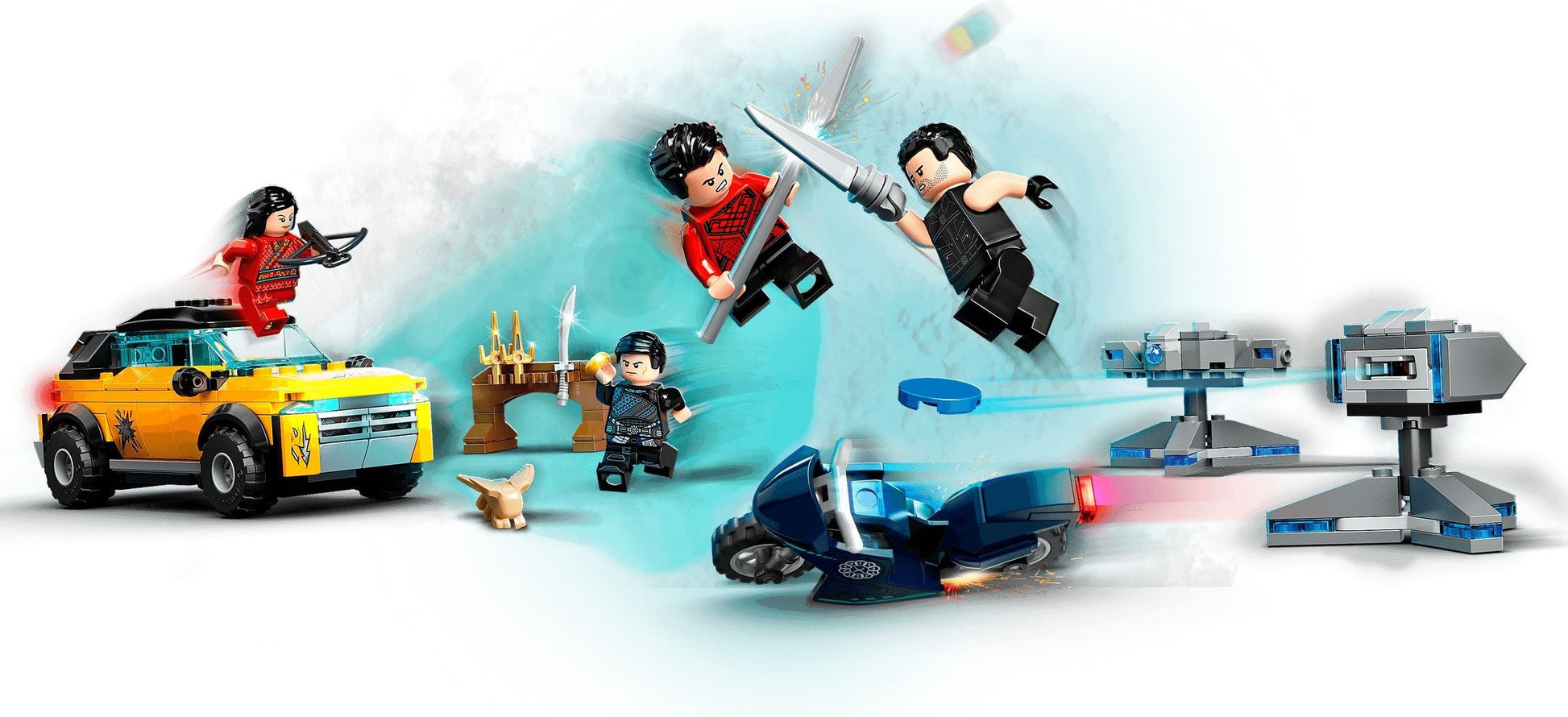 LEGO Marvel Series 76176 Shang-Chi Escape from The Ten Rings- Auzzi Store