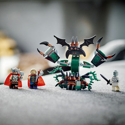LEGO 76207 Attack on New Asgard: Thor vs. Shadow Monster