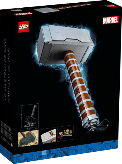 LEGO 76209 Thor's Hammer Mjolnir Infinity Saga Display Set