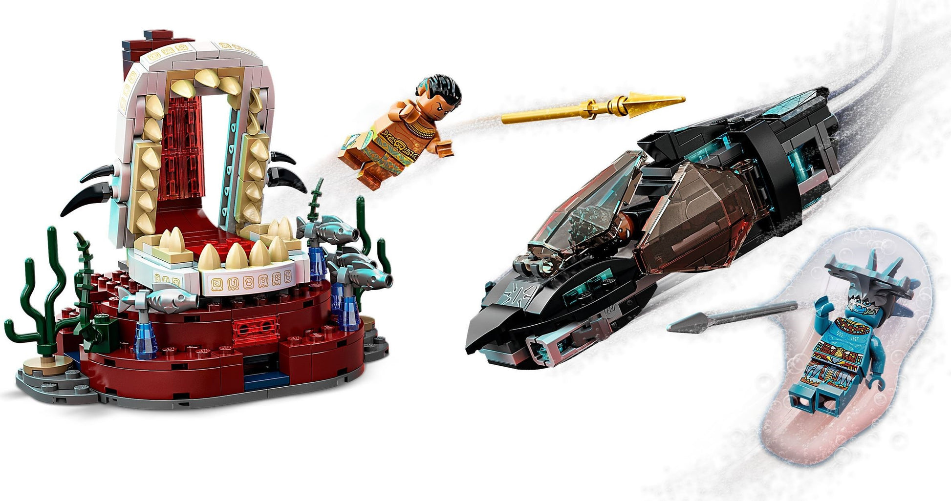 LEGO 76213 King Namor's Throne Room- Auzzi Store