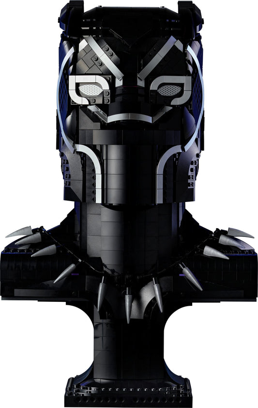 LEGO 76215 Black Panther Buildable Bust Model Kit – view 2 - Auzzistore