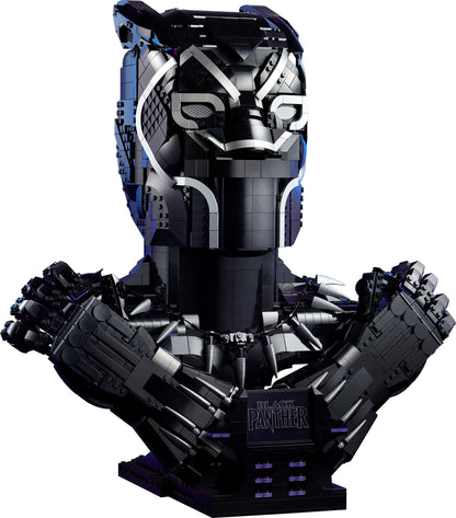 LEGO 76215 Black Panther Buildable Bust Model Kit