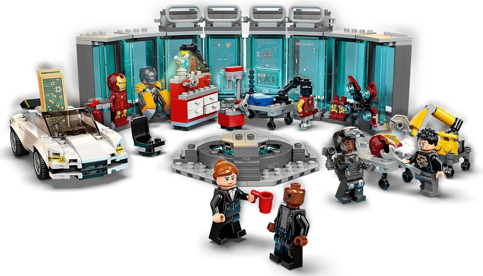 LEGO Marvel Super Heroes 76216 Iron Man Armory- Auzzi Store