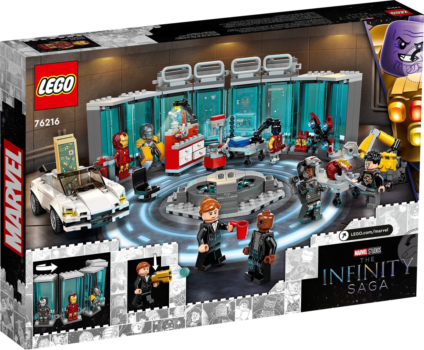 LEGO Marvel Super Heroes 76216 Iron Man Armory- Auzzi Store