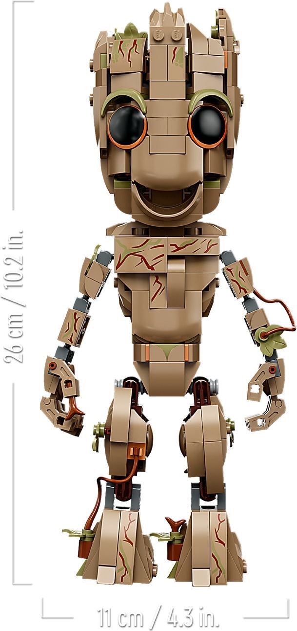 LEGO 76217 I am Groot: Posable Baby Groot Kit