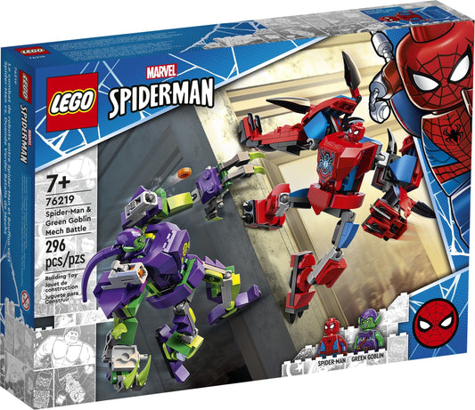 LEGO 76219 Spider-Man vs. Green Goblin Mech Battle - Auzzistore
