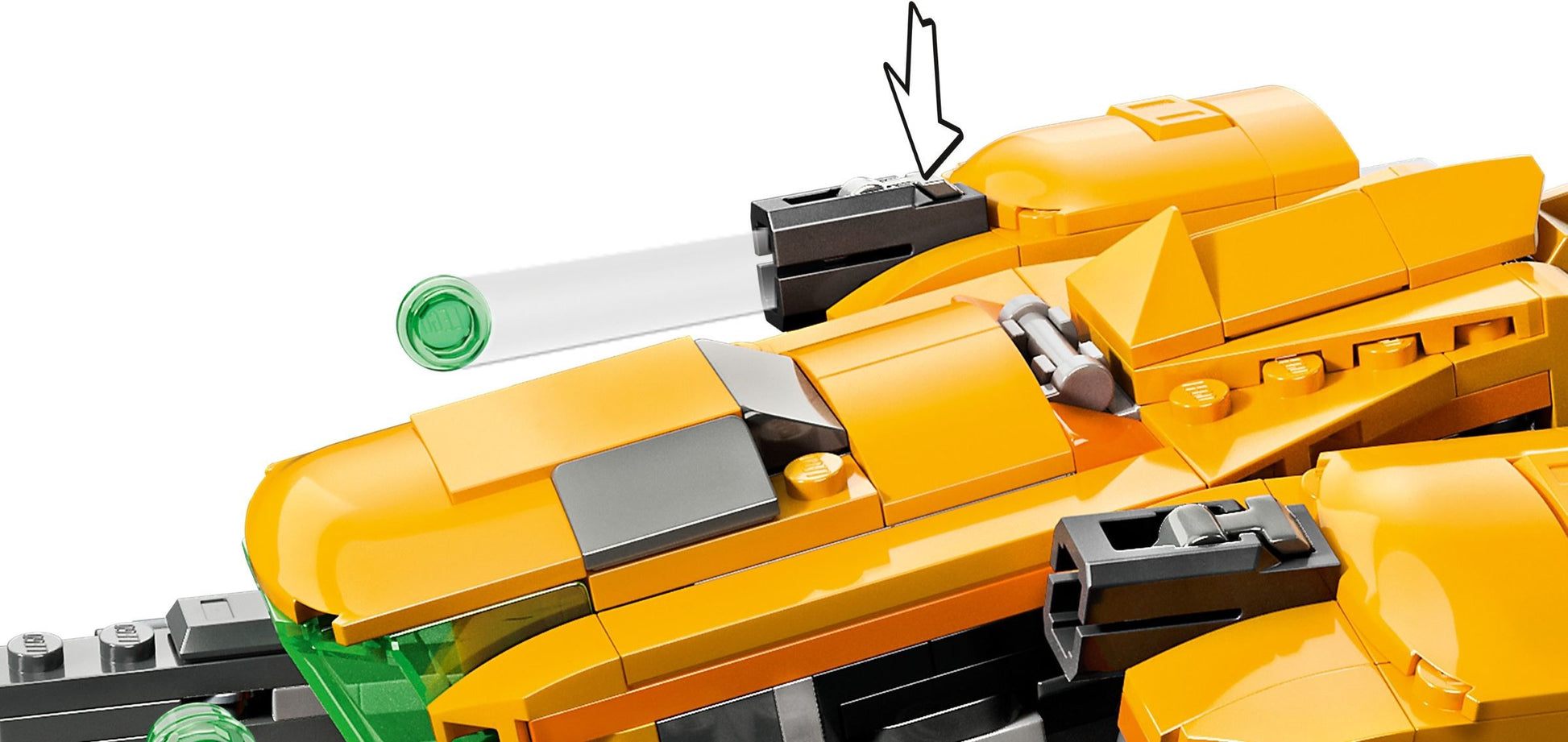 LEGO Marvel Series 76254 Baby Rocket's Ship- Auzzi Store