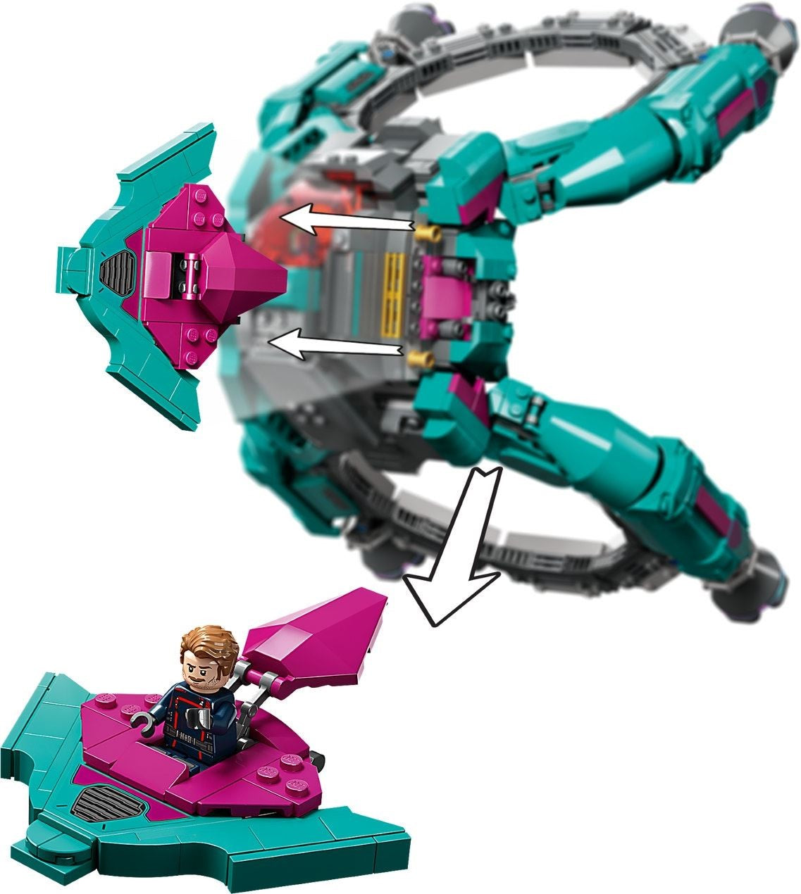 LEGO Marvel Series 76255 The New Guardians' Ship- Auzzi Store