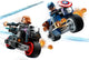 LEGO Marvel Series 76260 Black Widow & Captain America Motorcycles set- Auzzi Store