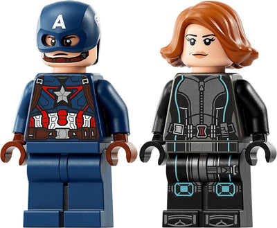 LEGO Marvel Series 76260 Black Widow & Captain America Motorcycles set