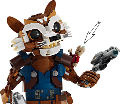 LEGO Marvel 76282 Rocket and Baby Groot Set