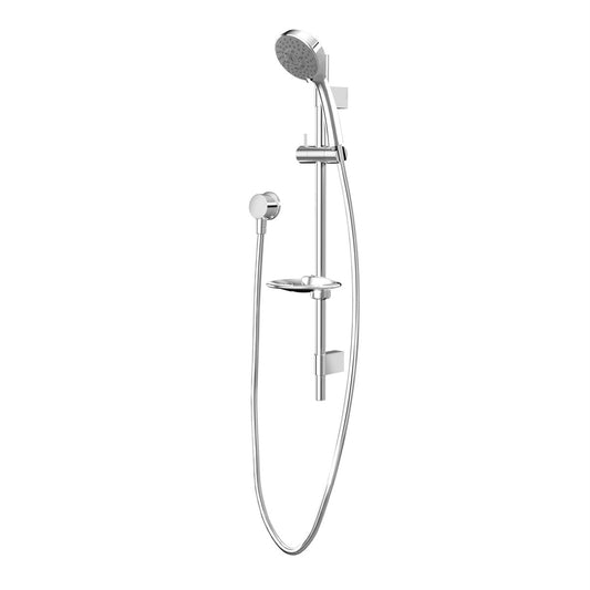 Methven 5 Function Amio Rail Shower - 680mm Brass Chrome - Adjustable - Auzzistore
