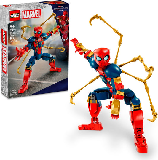 LEGO Marvel 76298 Iron Spider-Man Construction Figure - Auzzistore