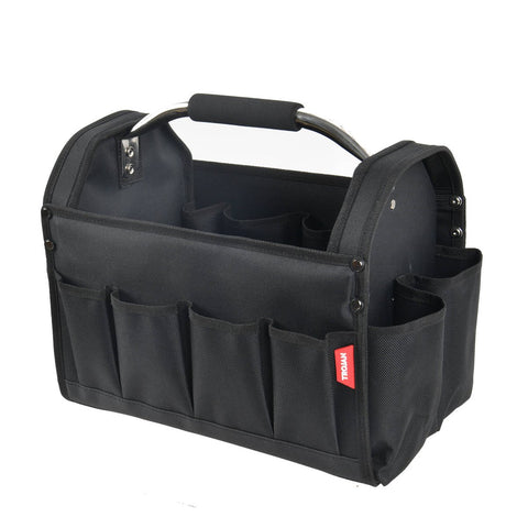 Trojan Tool Tote - 400mm - Black - Durable Storage Solution for Tools - Auzzistore