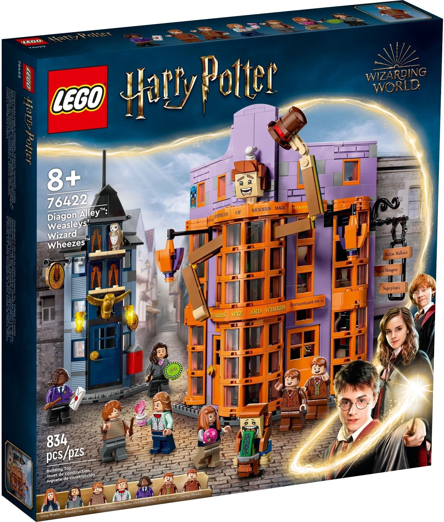 LEGO Harry Potter Series 76422 Diagon Alley: Weasleys' Wizard Wheezes- Auzzi Store