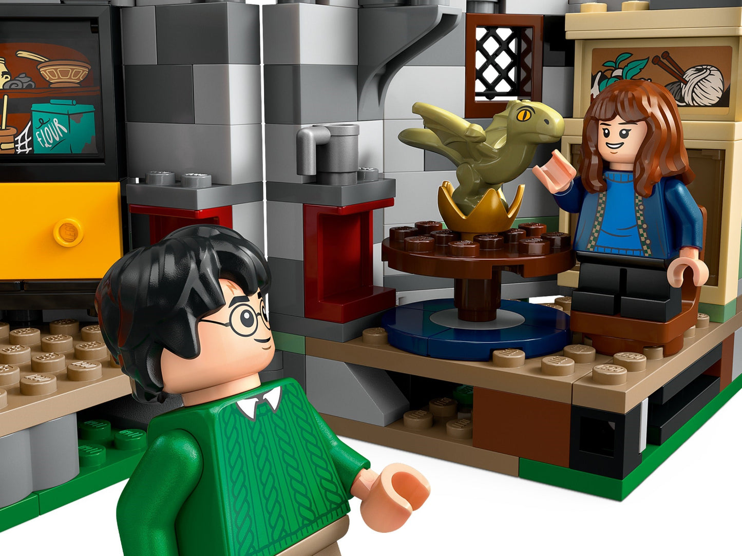 LEGO Harry Potter Hagrid's Hut An Unexpected Visit 76428