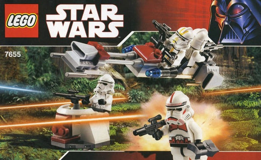 Lego Star Wars 7655 Clone Troopers Battle Pack - Auzzistore