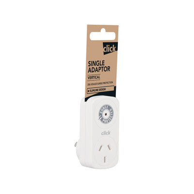Click Plug In Adaptor With Surge Protection