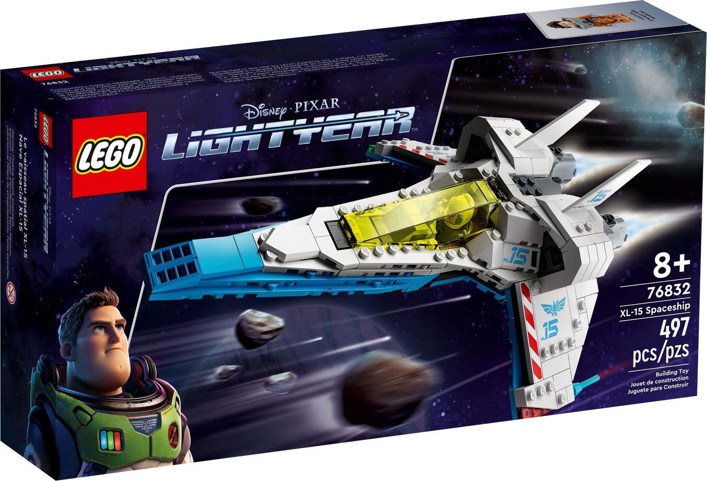 LEGO Disney 76832 Pixar’s Lightyear XL-15 Spaceship