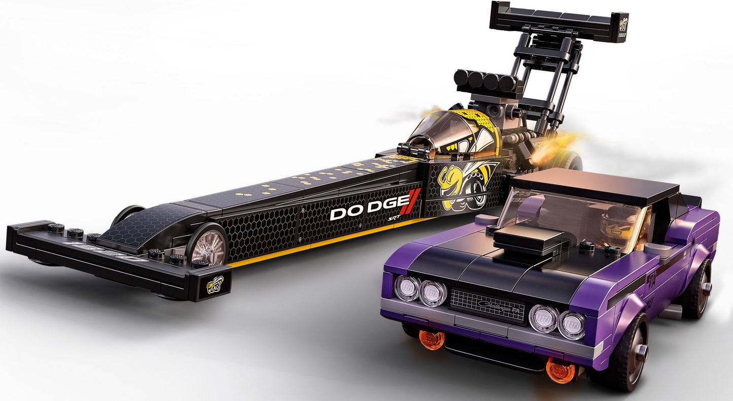 LEGO Speed Champion 76904 Mopar SRT Top Fuel Dragster 1970 Dodge Challenger- Auzzi Store