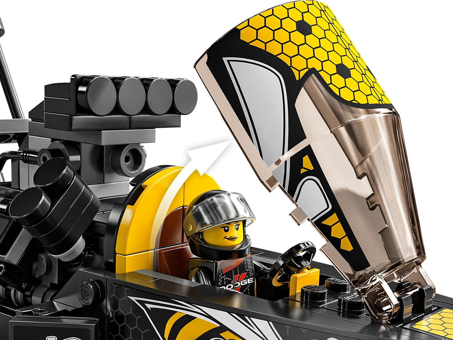 LEGO Speed Champion 76904 Mopar SRT Top Fuel Dragster 1970 Dodge Challenger- Auzzi Store